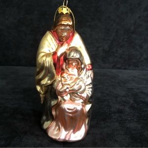 Jesus, Mary, and Joseph Christmas Ornament
